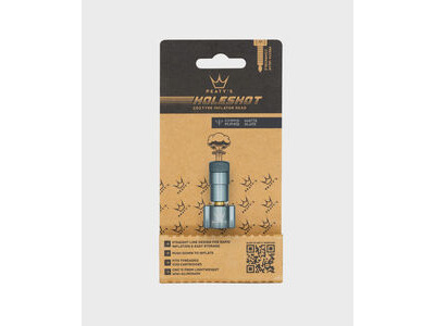 Peaty's Holeshot CO2 Tyre Inflator Head Slate click to zoom image