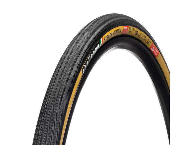 Challenge STRADA BIANCA PRO HCL Tan 260tpi 700x36 click to zoom image