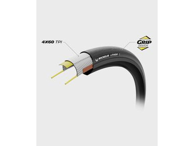 Michelin Lithion 4 Tyre 700 x 28c (28-622) click to zoom image