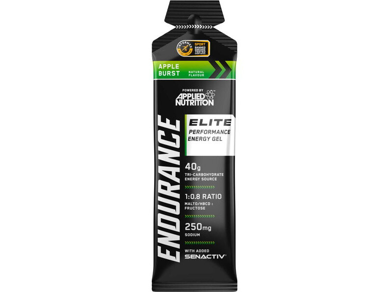 Applied Nutrition Endurance Elite Performance Gel - Apple Burst - 60ml x Box 20 click to zoom image