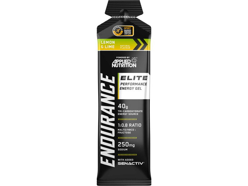 Applied Nutrition Endurance Elite Performance Gel - Lemon & Lime - 60ml x Box 20 click to zoom image