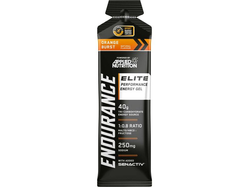 Applied Nutrition Endurance Elite Performance Gel - Orange Burst - 60ml x Box 20 click to zoom image