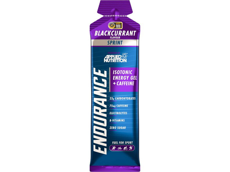 Applied Nutrition Endurance Sprint Isotonic Energy Gel Caffeine - Blackcurrant - 60ml x Box 20 click to zoom image