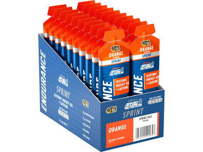 Applied Nutrition Endurance Sprint Isotonic Energy Gel Caffeine - Orange - 60ml x Box 20 click to zoom image
