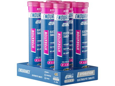 Applied Nutrition Endurance Hydration Electrolyte Tablets - Berry - 6 x 20 Tabs click to zoom image