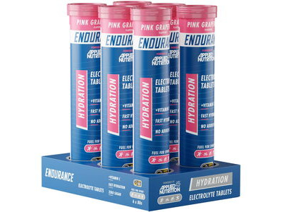 Applied Nutrition Endurance Hydration Electrolyte Tablets - Pink Grapefruit - 6 x 20 Tabs click to zoom image