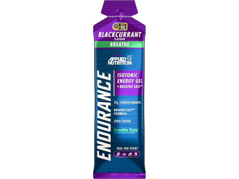 Applied Nutrition Endurance Breathe Isotonic Gel - Blackcurrant - 60ml x Box 20 click to zoom image