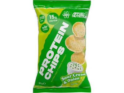 Applied Nutrition Protein Chips - Sour Cream & Chive - 50g x Box of 7