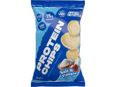 Applied Nutrition Protein Chips - Salt & Vinegar - 50g x Box of 7