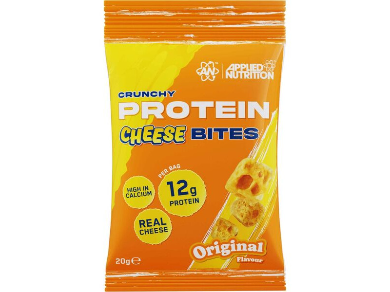 Applied Nutrition Protein Cheese Bites - Chedder 20g x Box of 10 click to zoom image