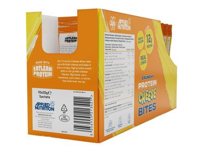 Applied Nutrition Protein Cheese Bites - Chedder 20g x Box of 10 click to zoom image