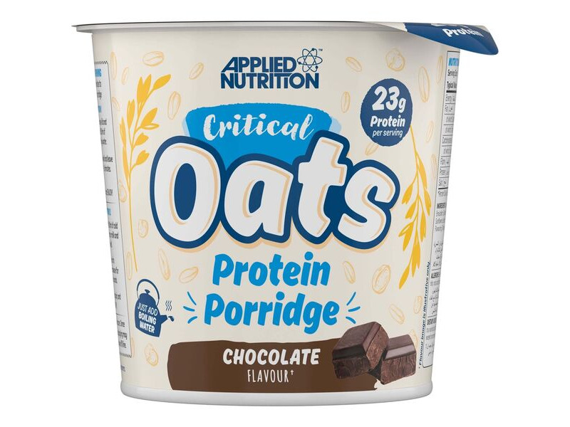 Applied Nutrition Critical Oats Protein Porridge - Chocolate - 60g x Box of 12 click to zoom image