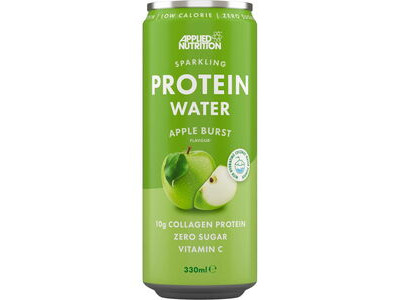 Applied Nutrition Sparkling Protein Water Drink - Apple Burst - 330ml x Box of 12