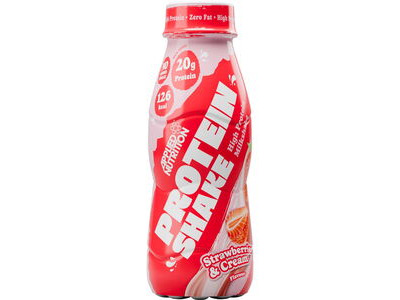 Applied Nutrition High Protein Shake Drink - Strawberries & Cream - 330ml x Box of 8