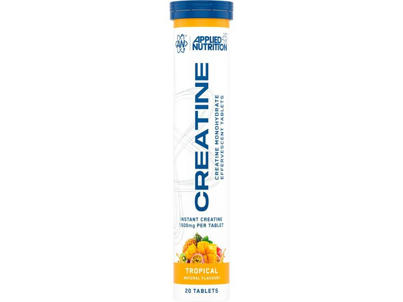 Applied Nutrition Creatine Monohydrate Effervescent - Tropical - 6 x 16 Tabs click to zoom image