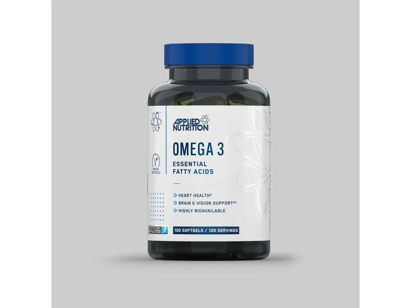 Applied Nutrition Vitality Omega 3 Softgel - 1000mg - x 100 Tablets click to zoom image