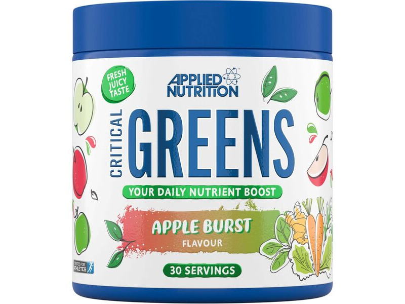Applied Nutrition Vitality Critical Greens Powder - Apple Burst - 150g click to zoom image
