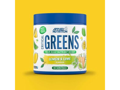 Applied Nutrition Vitality Critical Greens Powder - Lemon and Lime - 150g click to zoom image